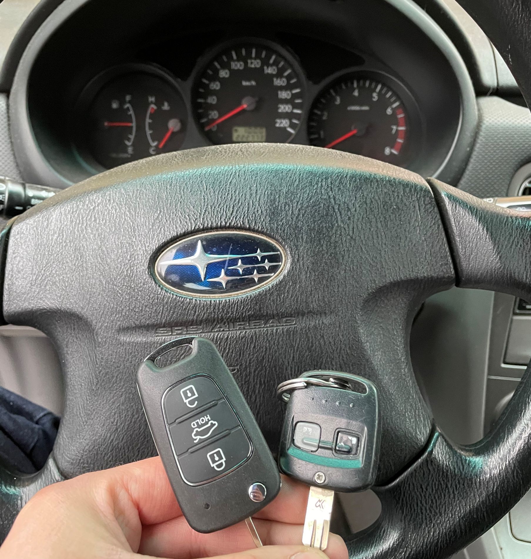 Dorobienie kluczyka do auta Subaru Forester I