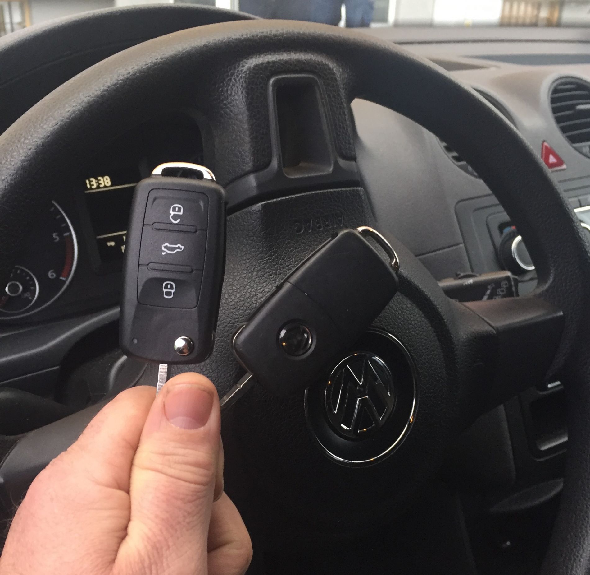Dorobienie kluczyka do Volkswagena Caddy z 2016 roku