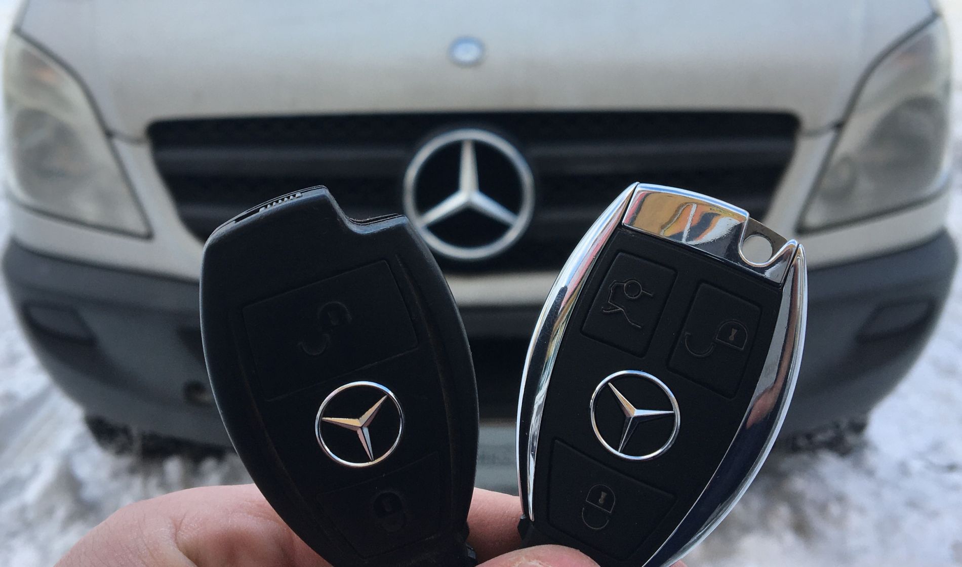 Dorobienie kluczyka rybki do auta Mercedes Sprinter II