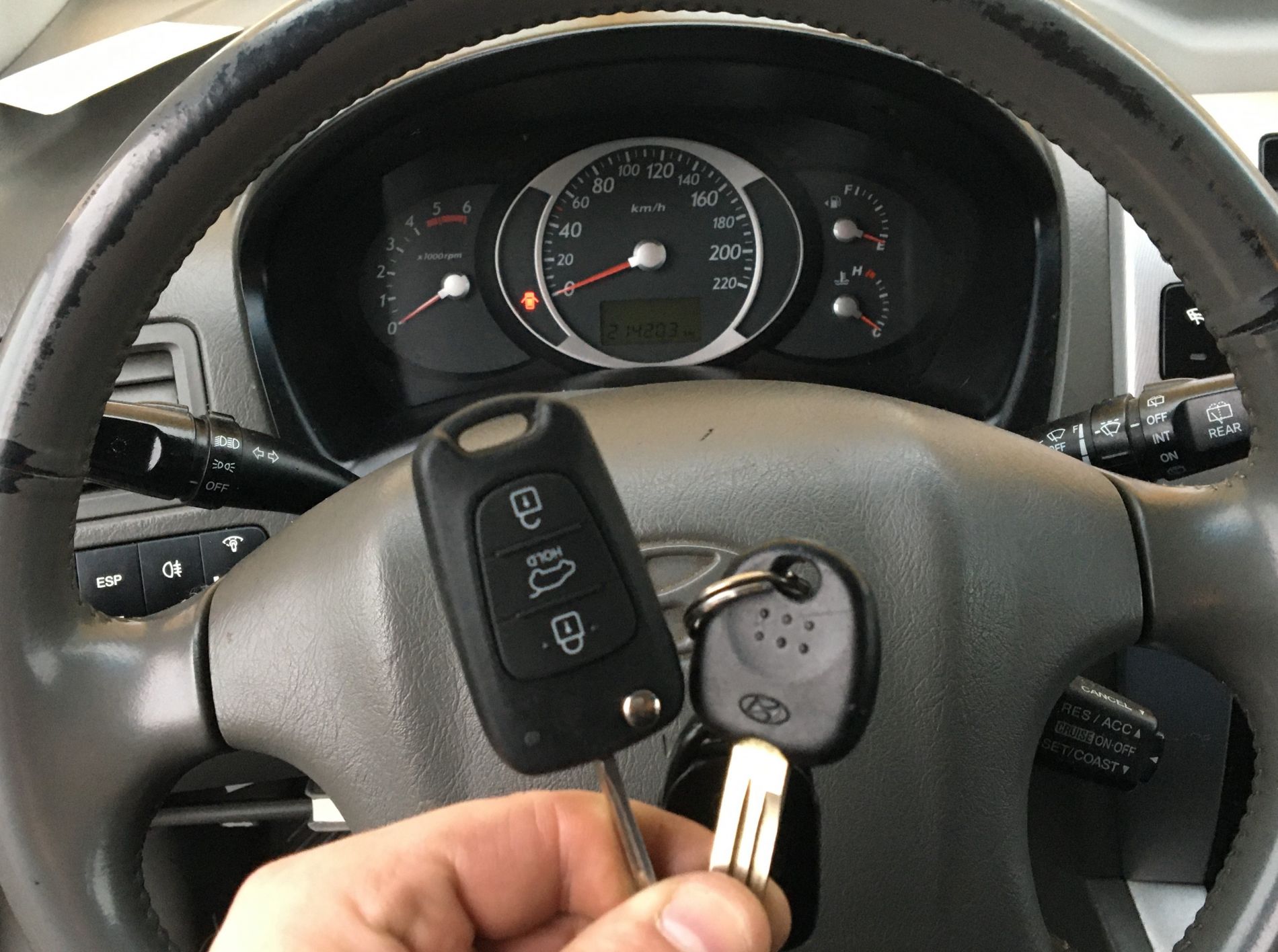 Dorobienie kluczyka do auta Hyundai Tuscon z 2009 roku