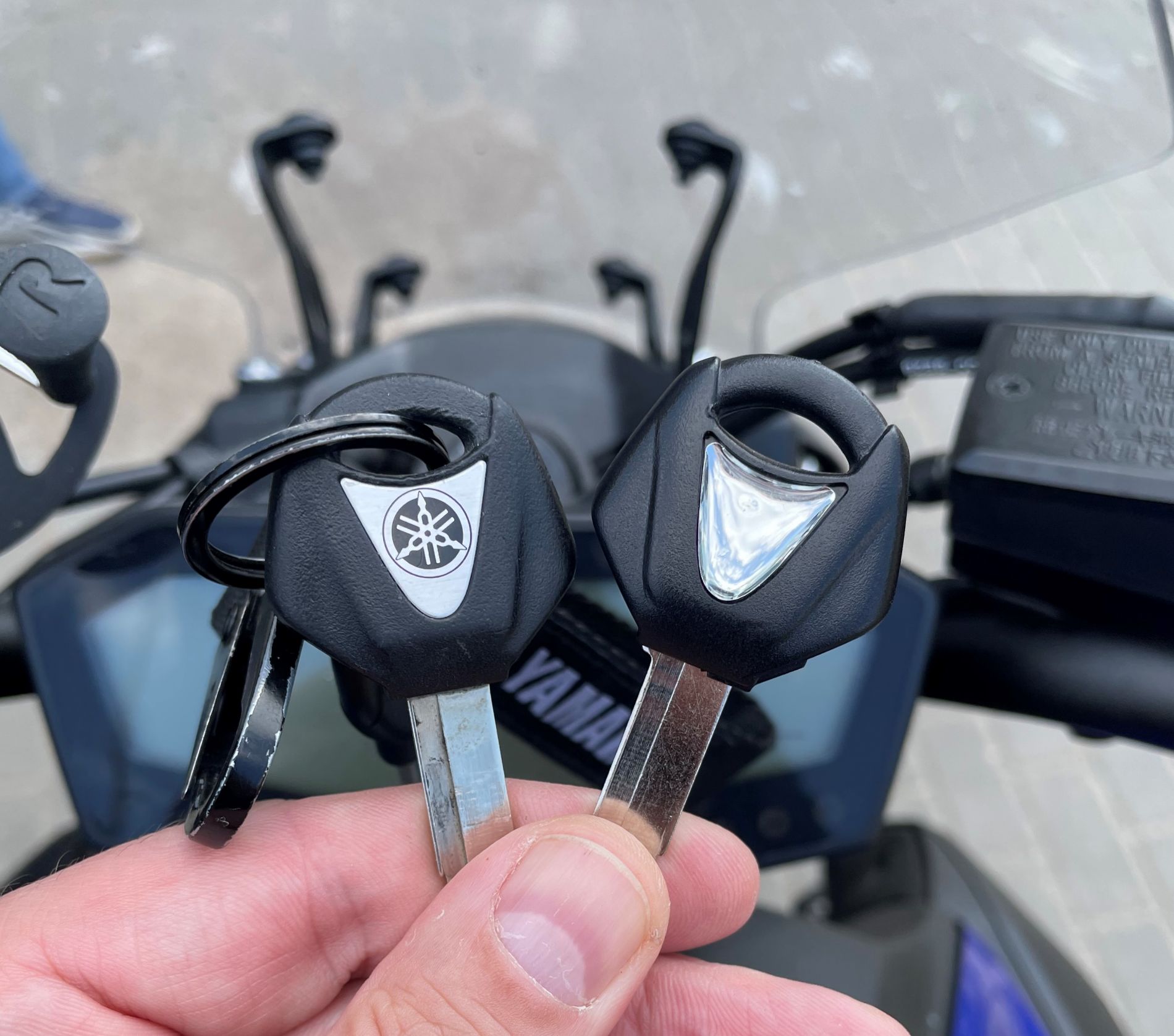 Dorobienie kluczyka do motocykla Yamaha MT 07 z 2019 roku