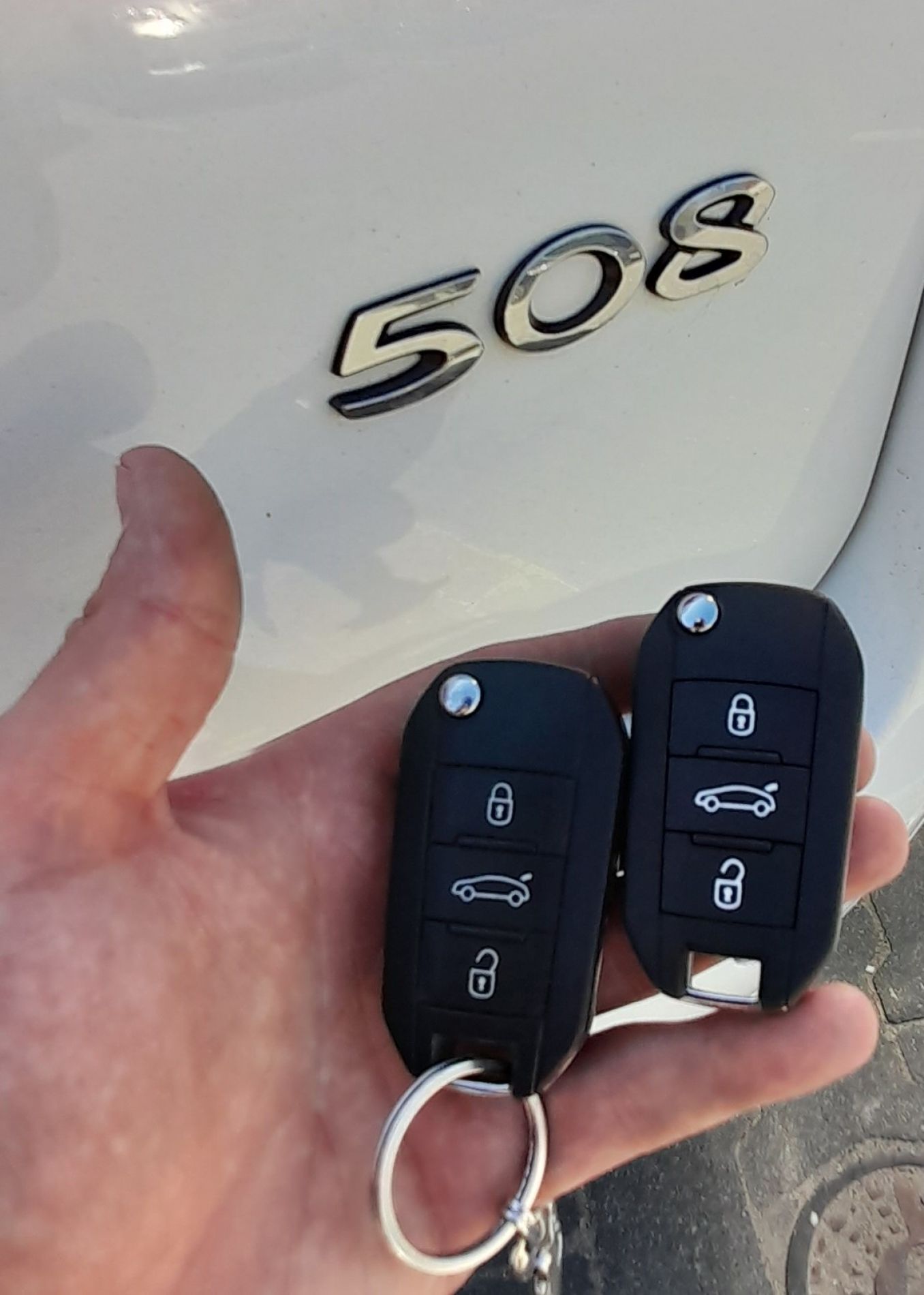 Dorobienie kluczyka do Peugeota 508 z 2018 roku
