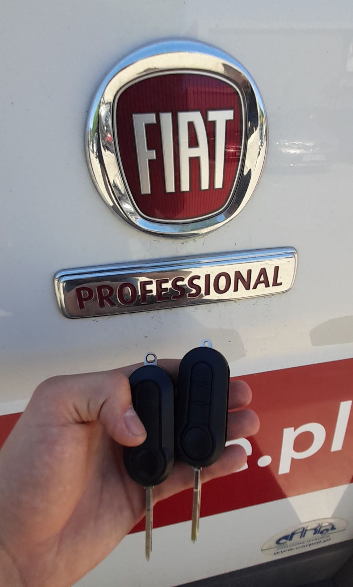 Dorobienie kluczyka z pilotem do Fiata Ducato z 2016 roku