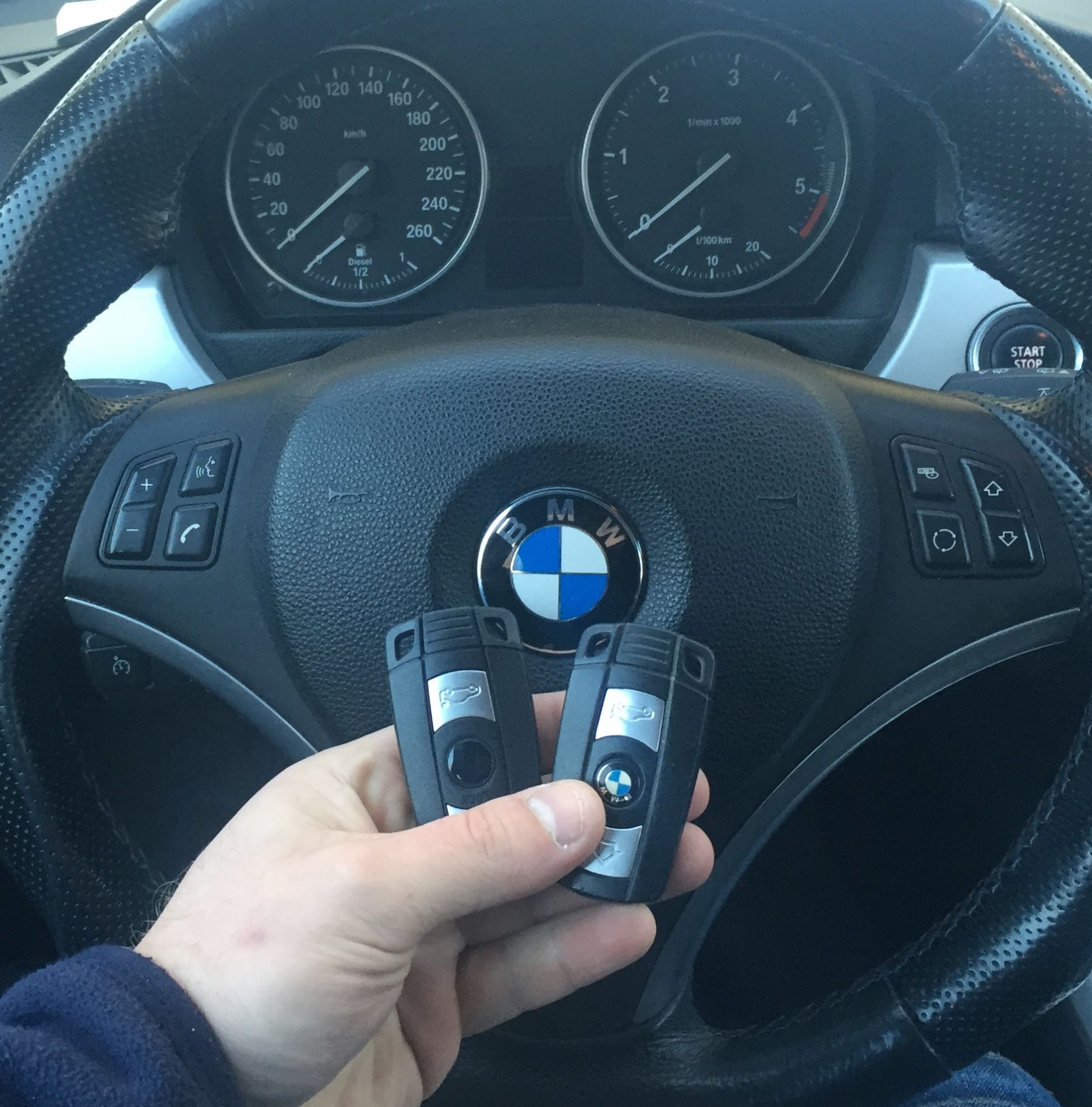 Dorobienie kluczyka do BMW 3 E91