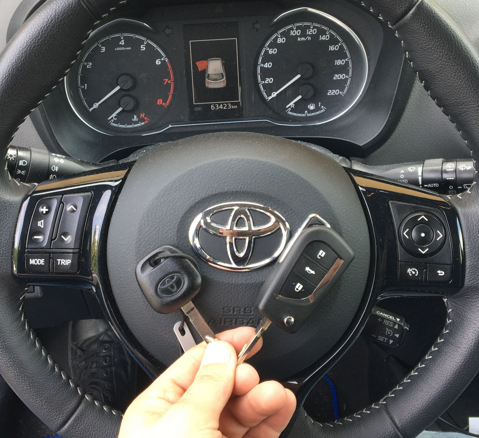 Dorobienie klucza do Toyoty Yaris z 2020 roku