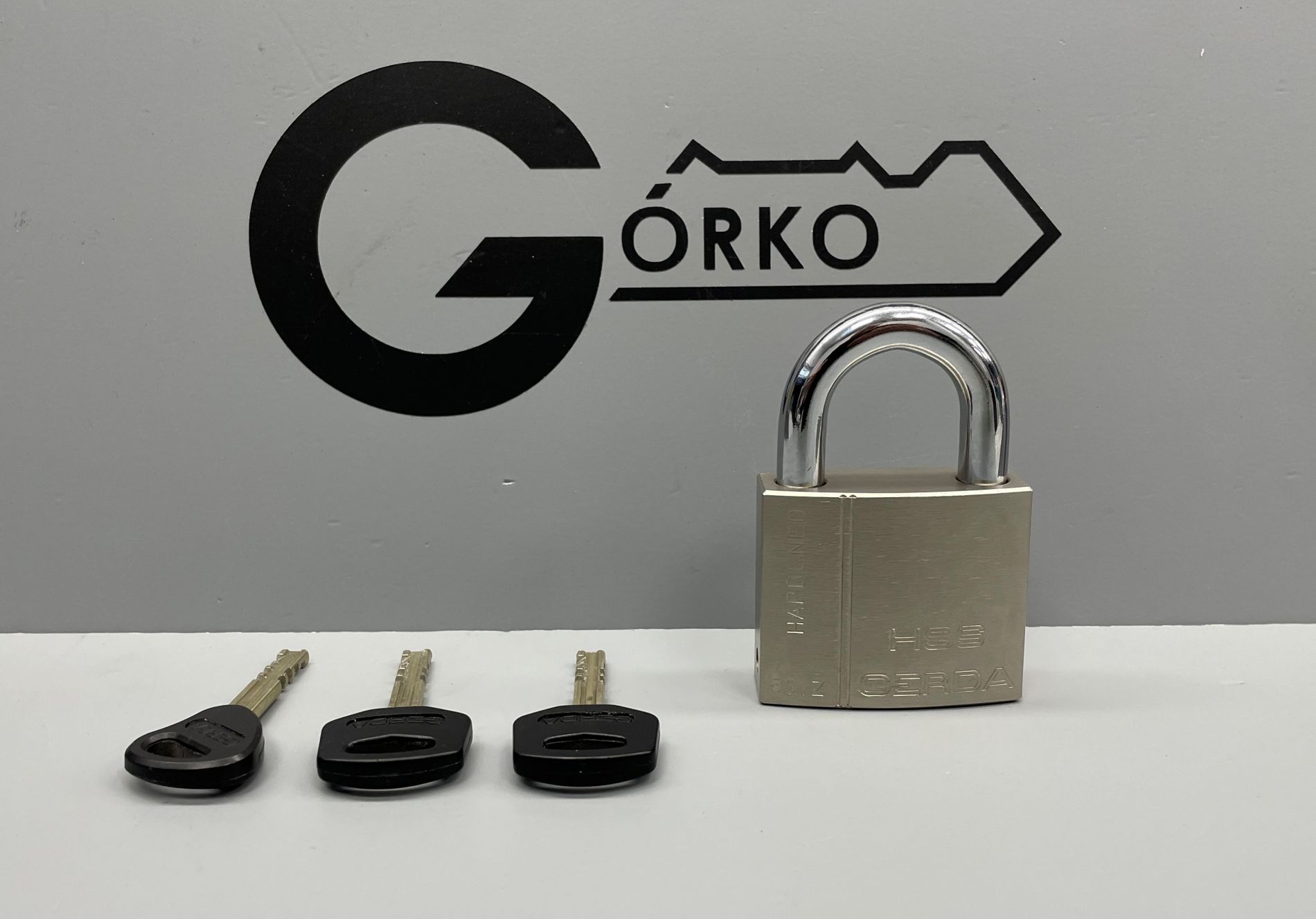 Dorobienie klucza do kłódki firmy Gerda HSS 531