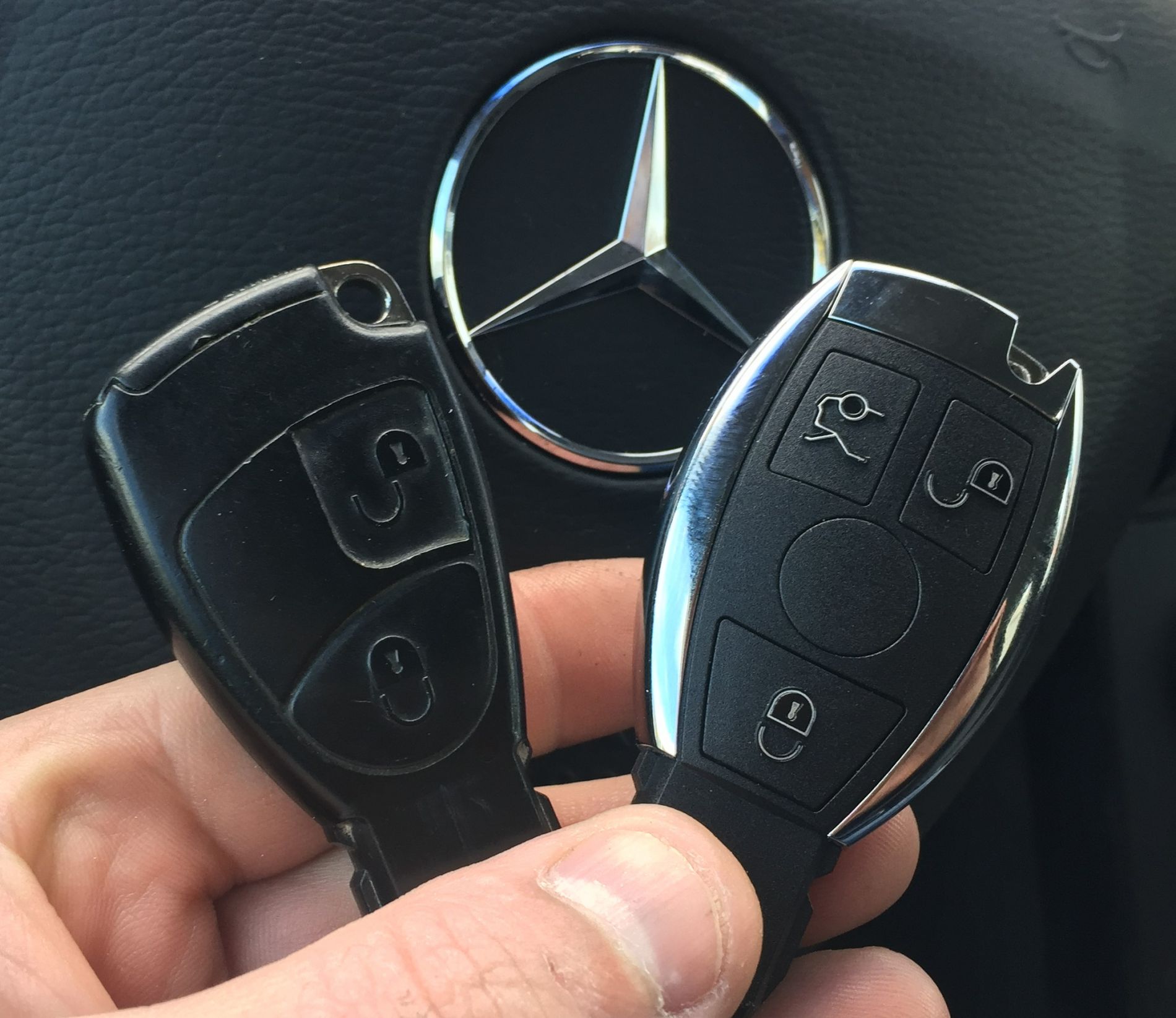 Dorobienie kluczyka Mercedes-Benz klasy A W169