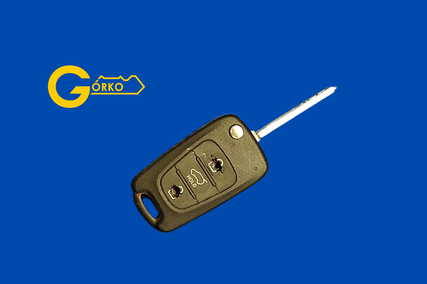 Naprawa klucza do Hyundai Accent IV – wymiana obudowy, baterii, mikrowłączników i dorobienie grotu