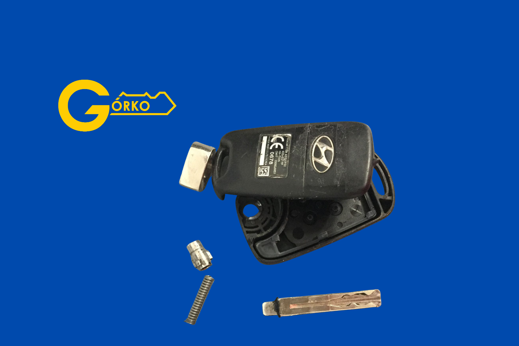 Naprawa klucza Hyundai IX35 – Pełna regeneracja elektroniki i wymiana obudowy