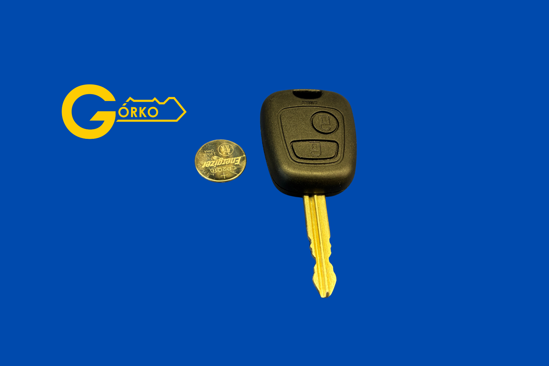 Naprawa klucza do Citroëna Berlingo I – nowa obudowa, bateria i perfekcyjnie docięty grot