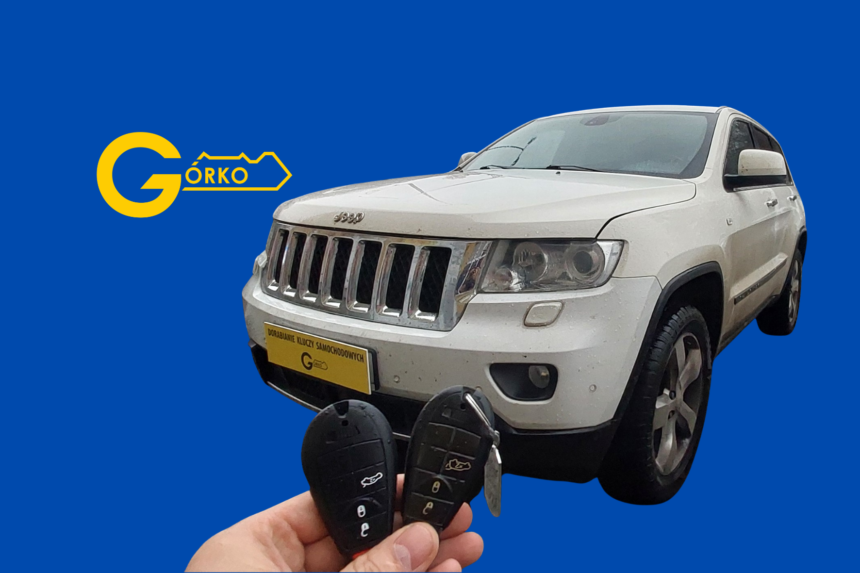 Dorobienie klucza Keyless do Jeep Grand Cherokee 2011 – profesjonalne kodowanie i pełna kontrola nad bezpieczeństwem
