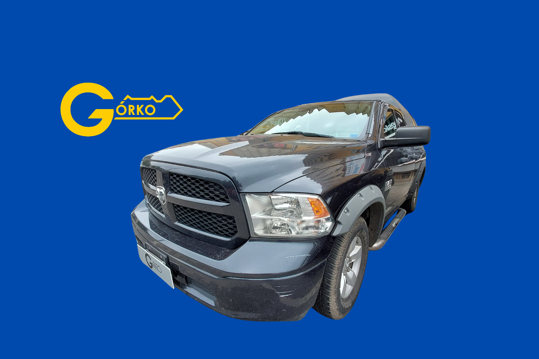 Dorobienie klucza do Dodge Ram 1500 – pomoc dla klienta z Niemiec podczas wakacji w Olsztyni