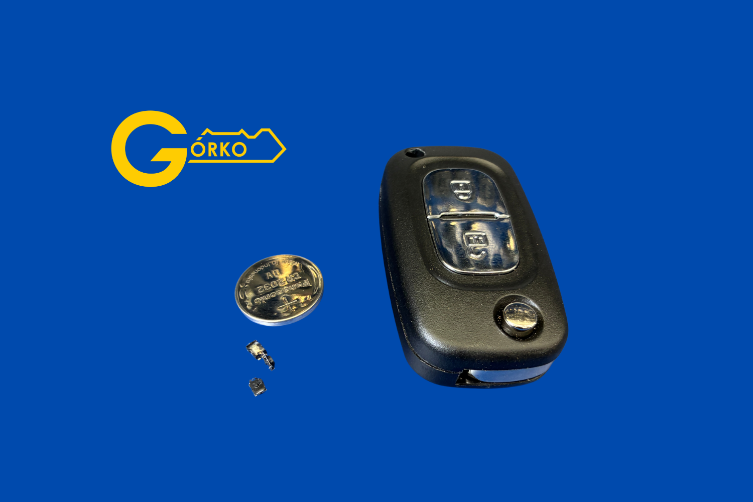 Naprawa klucza Renault Modus 2012 – regeneracja pilota i wymiana obudowy