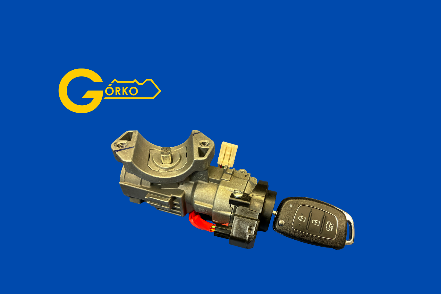 Naprawa stacyjki Hyundai i40 + wymiana obudowy i dorobienie grotu klucza (Olsztyn)