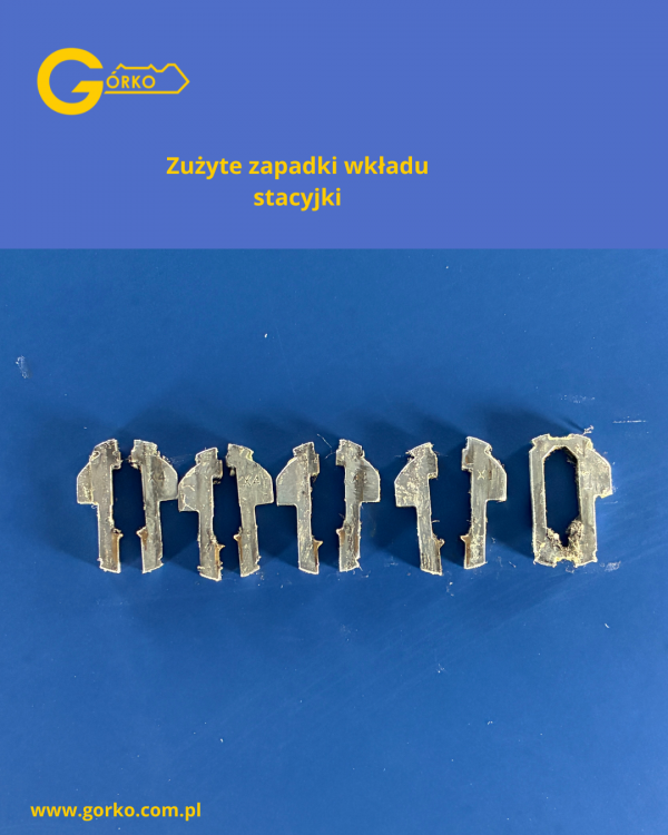 ZNISZCZONE ZAPADKI STACYJKI ZNISZCZONE ZAPADKI STACYJKI