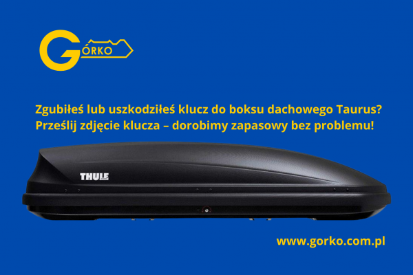 Jak dorobić klucz do boxu Taurus ze zdjęcia?