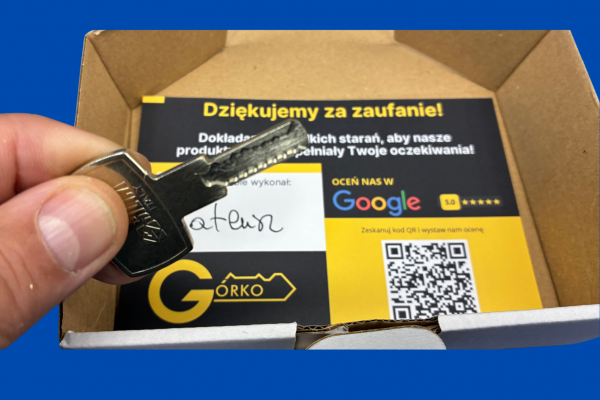 Jak dorobić połamany klucz do boksu dachowego Taurus?