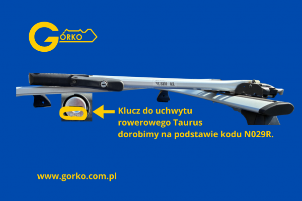 Jak dorobić klucz do belek dachowych Taurus?