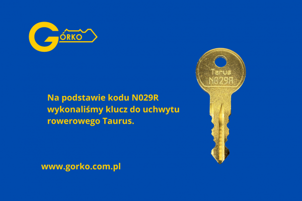 Jak dorobić klucz do belek dachowych Taurus?