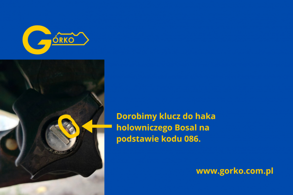 ak dorobić zgubiony klucz do haka holowniczego Bosal seria 001 - 200 ak dorobić zgubiony klucz do haka holowniczego Bosal seria 001 - 200