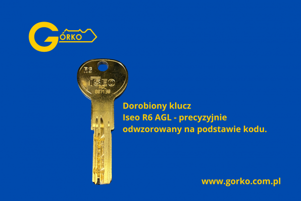 Jak dorobić zgubiony klucz Iseo R6 na podstawie karty? Jak dorobić zgubiony klucz Iseo R6 na podstawie karty?