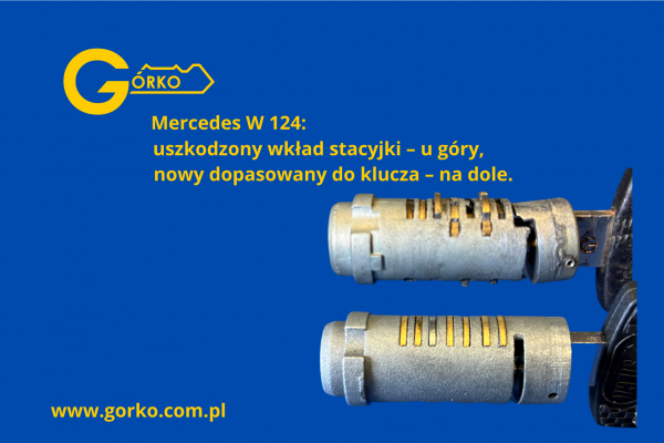 Jak naprawić stacyjkę samochodu Mercedes W124? Jak naprawić stacyjkę samochodu Mercedes W124?