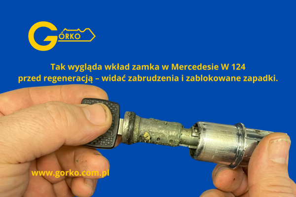 Jak naprawić zamek tylnej klapy auta Mercedes W124? Jak naprawić zamek tylnej klapy auta Mercedes W124?