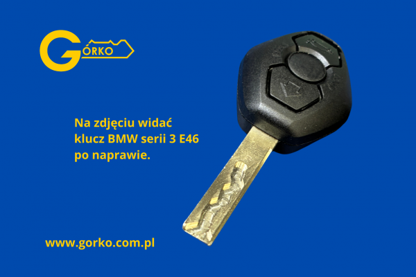 Jak naprawić klucz do auta BMW serii 3? Jak naprawić klucz do auta BMW serii 3?