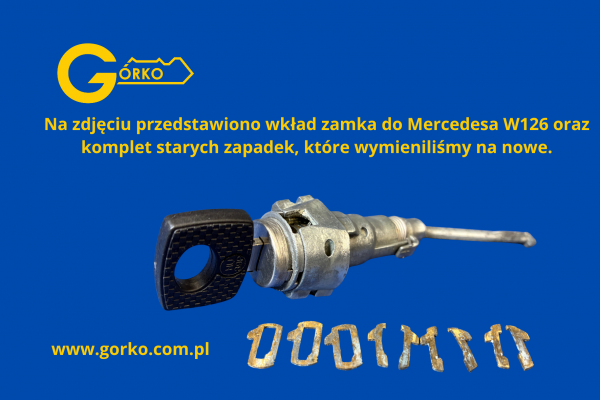 Jak naprawić zamek w mercedesie W126? Jak naprawić zamek w mercedesie W126?