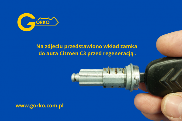 Jak naprawić wkład zamka drzwi samochodu Citroen C3?