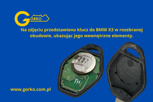 Jak naprawić klucz do samochodu BMW X3? Jak naprawić klucz do samochodu BMW X3?