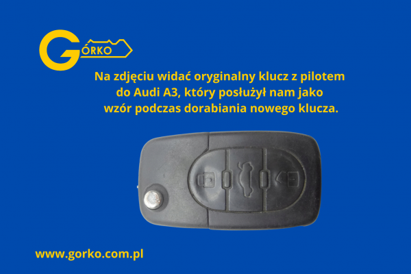 Jak dorobić klucz do Audi A3?