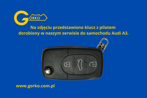 Jak dorobić klucz do Audi A3?