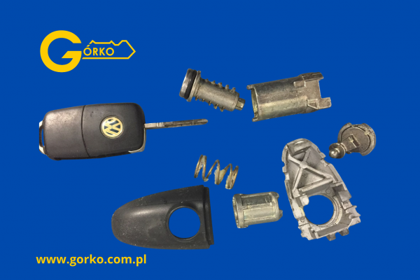 Naprawa wkładu zamka do VW Craftera z 2006 roku Naprawa wkładu zamka do VW Craftera z 2006 roku