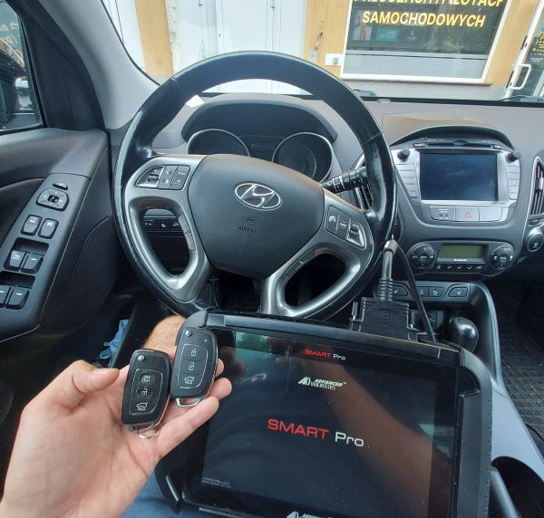 Hyundai ix35 bez tajemnic – dorobienie i kodowanie nowego kluczyka 
