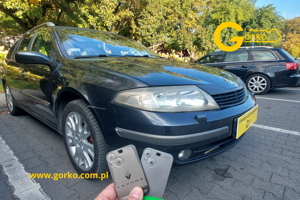 Dorobienie karty do samochodu Renault Laguna