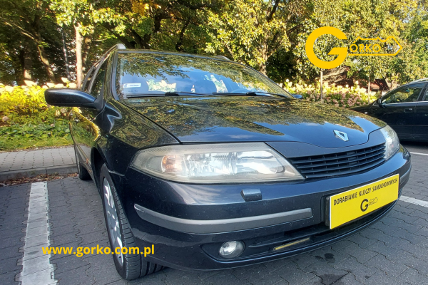 Dorobienie karty do samochodu Renault Laguna