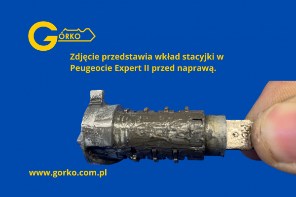 Naprawa stacyjki i klucza Peugeot Expert II