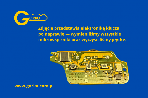 Naprawa stacyjki i klucza Peugeot Expert II