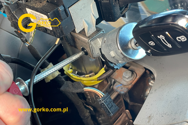 Naprawa stacyjki Citroen Jumpy II