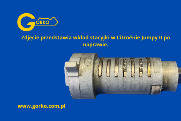 Naprawa stacyjki Citroen Jumpy II