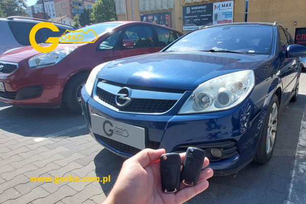 Dorabianie klucza do Opla Vectry C (2008) – nowy scyzoryk, transponder i pełna konfiguracja pilota