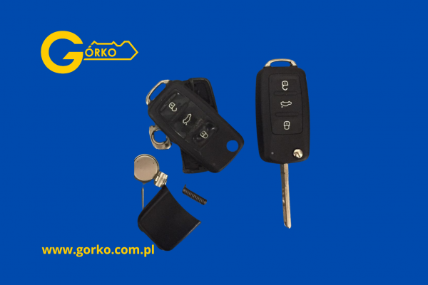 Naprawa klucza do auta VW Golf V
