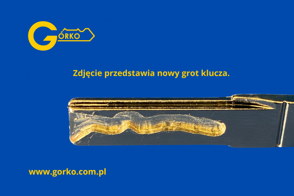 Naprawa klucza do auta VW Golf V