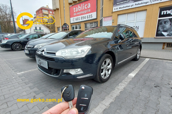 Dorobienie klucza do Citroena C5 II