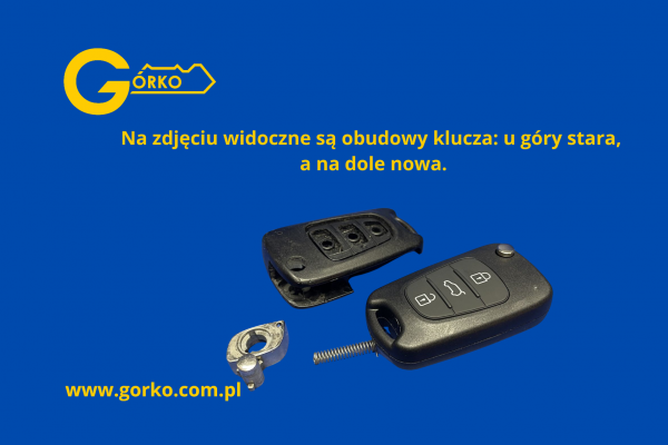 Naprawa i wymiana obudowy klucza samochodowego Kia Optima 