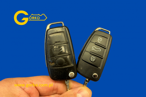 Naprawa klucza do auta Audi A4