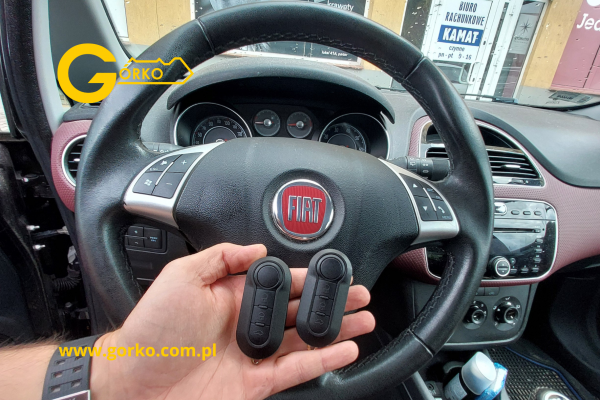 Dorabianie klucza do Fiata Punto Evo