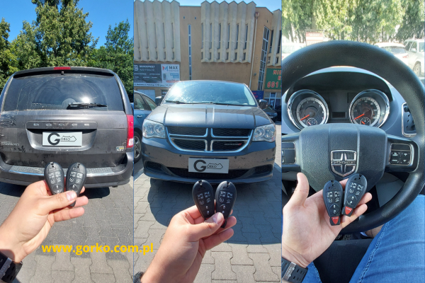 Dorobienie zapasowego klucza do Dodge Caravan SXT