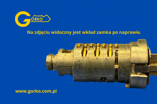 Naprawa wkładu zamka do Toyoty RAV4